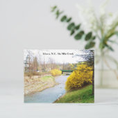 シックス・マイル・クリーク、イタカ、ニューヨークのポストカード ポストカード (スタンド正面)