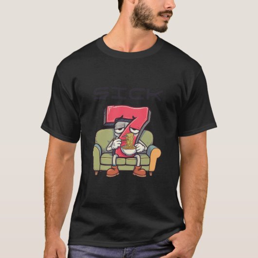 シックセブン 67 ミーム シックス セブン Tシャツ (正面)