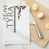 シックセンパー・ティラニス キッチンタオル (四つ折り)