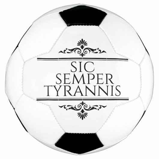 シックセンパー・ティラニス サッカーボール (正面)