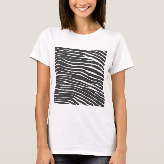 シックゼブラ印刷 Tシャツ (正面)