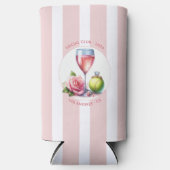 シックソーシャルクラブバチェロレッテ週末 スリム缶クーラー (正面)