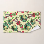 シックゾンビパターン バスタオルセット (ハンドタオル)