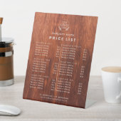 シックタイポグラフィビジネスサービスの価格表 台座サイン (インサイチュ)