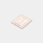 シックタイポグラフィモノグラム名 ポストイット (アングル)