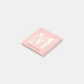 シックタイポグラフィモノグラム名 ポストイット (アングル)