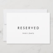 シックタイポグラフィ予約記号 (正面)