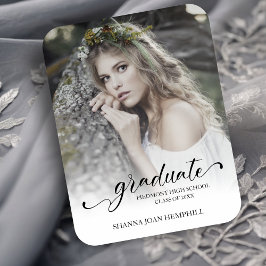 シックタイポグラフィ台本大学院卒業 マグネット