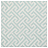 シックターコイズギリシャ鍵幾何学模様 ファブリック (見本)