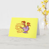 シックチキン カード (黄色い花)