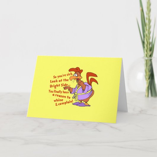 シックチキン カード (正面)