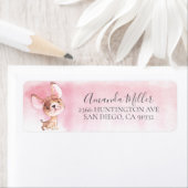 シックチワワ差出人住所ラベル ラベル (インサイチュ)