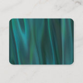 シックティール(緑がかった色)サテン結婚のエンクロージャカード エンクロージャーカード (裏面)