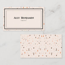 シックテラゾ模様