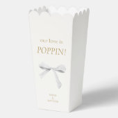 シックトレンディーリボンカップルモノグラム フェイバーボックス (正面)