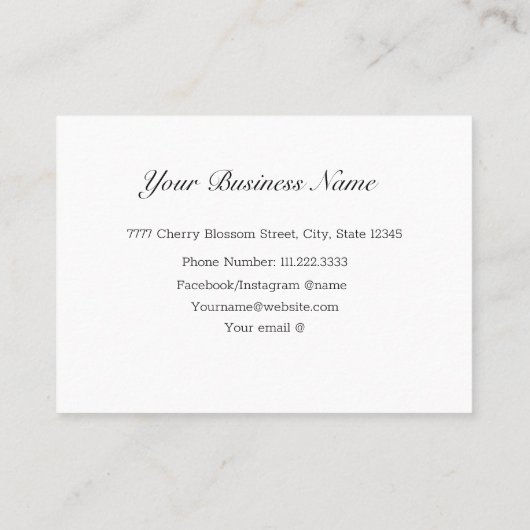 シックトレンディーレッドアンブレララブカップル結婚ズブシン 名刺 (裏面)