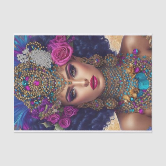 シックトレンディーレディースティッシュペーパー10lb 薄葉紙 (正面)