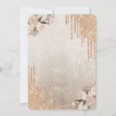 シックドリップス　ブランチ＆バブル　ブライダルシャワー 招待状 (裏面)