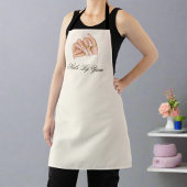 シックネイルアーティスト美しいサロンマニキュリストユニフォーム エプロン