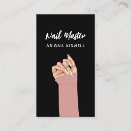 シックネイルアートQRコードウェブサイト 名刺