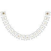 シックノアズアークグリーンリーバプテスマ《キリスト教》洗礼式や命名式 バンティングフラッグ (全)