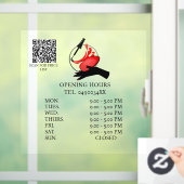 シックノワールネイリスト窓 ウィンドウサイン (ホーム)