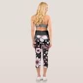 シックノワール開花 カプリレギンス (裏面)