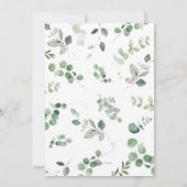 シックハイティーパーティーブライダルシャワー  サンキューカード (裏面)