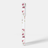 シックハートモノグラムイニシャルピンクフローラシャビー Case-Mate iPhoneケース (裏面 / 右)