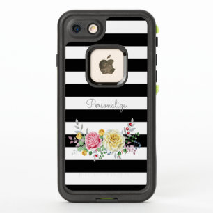 シックバラフローラトレンディーブラックストライプと名前