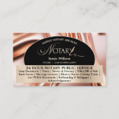 シックバラモバイル公証人&ローン署名エージェントフォト 名刺 (正面)