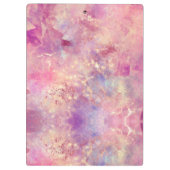 シックバラ金ゴールドガーリー幾何エレガント図形 クリップボード (裏面)