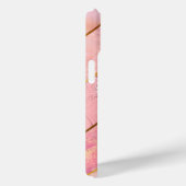 シックバラ金ゴールドガーリー幾何エレガント図形 Case-Mate iPhoneケース (裏面 / 右)