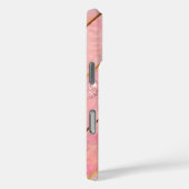 シックバラ金ゴールドガーリー幾何エレガント図形 Case-Mate iPhoneケース (裏面 / 右)