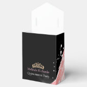 シックバラ金ゴールドグリッタークラウンキンセアニェラパーティー フェイバーボックス (オープン)