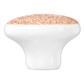 シックバラ金ゴールドグリッターグラデーションピンクグリッター大理石 セラミックノブ (側面)