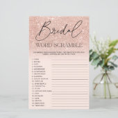 シックバラ金ゴールドグリッターグラデーションピンクブライダルスクランブル (スタンド正面)