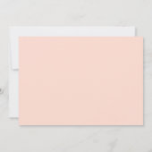 シックバラ金ゴールドグリッター赤面ピンクスイグラデーションート16 招待状 (裏面)