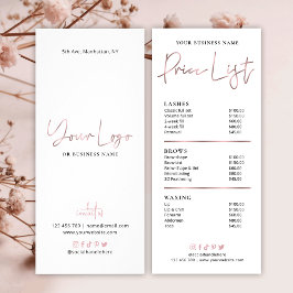 シックバラ金ゴールドサロン価格リスト ラックカード