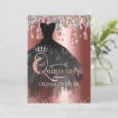 シックバラ金ゴールドシルバーグリッタードリップスキンセアニェラ 招待状 (スタンド正面)