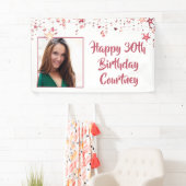 シックバラ金ゴールドスター30thバースデーフォト 横断幕 (インサイチュ)