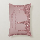 シックバラ金ゴールドスパークルグリッタードリップスキンセアニェラ アクセントクッション (正面(垂直))