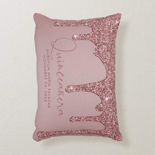 シックバラ金ゴールドスパークルグリッタードリップスキンセアニェラ アクセントクッション (正面(垂直))