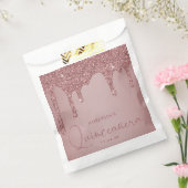 シックバラ金ゴールドスパークルグリッタードリップスキンセアニェラ フェイバーバッグ (封をした状態)