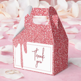 シックバラ金ゴールドドリップグリッタースウィート16誕生日 フェイバーボックス