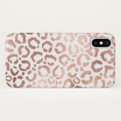 シックバラ金ゴールドヒョウアニマルプリント Case-Mate iPhoneケース (裏面(横))