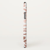 シックバラ金ゴールドヒョウアニマルプリント Case-Mate iPhoneケース (裏面/右)