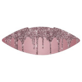 シックバラ金ゴールドピンクグリッタードリップスパークル アメリカンフットボール (パネル)