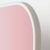 シックバラ金ゴールドモノグラムエレガントテンプレート ピックルボールラケット (左詳細)