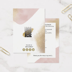 シックバラ金ゴールドロゴ衣料表示価格ラベル